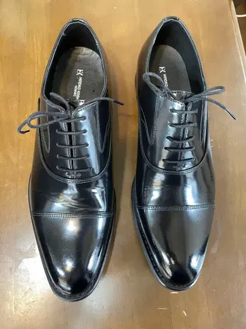 블랙 드레스 신발 레이스업