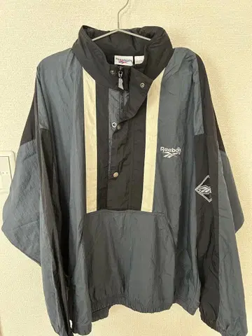 Reebok 나일론 블루종 L 네이비