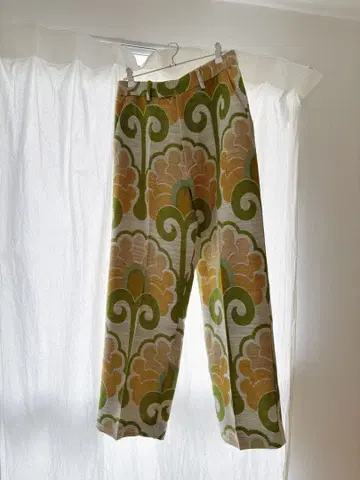 후미카우치다 데드스탁 텍스타일 팬츠 36