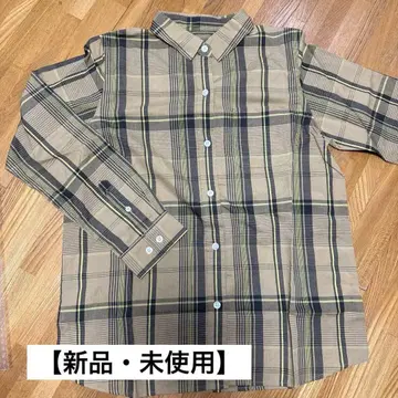 THE NORTH FACE 체크 무늬 긴팔 셔츠 M