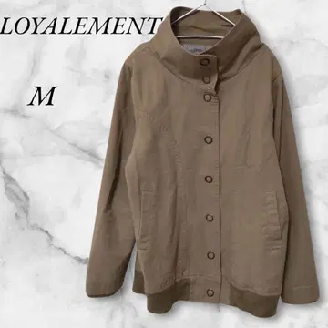 로트레아몽 자켓 코튼 블루종 M 브라운