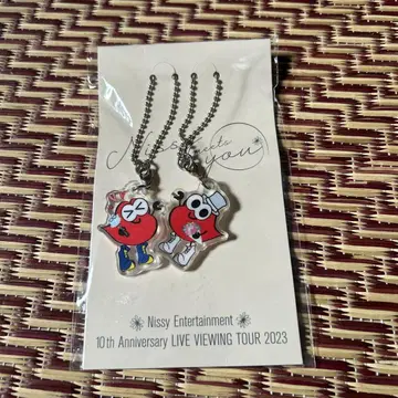 Nissy 토코토코 코토리츠 하트 키링 세트