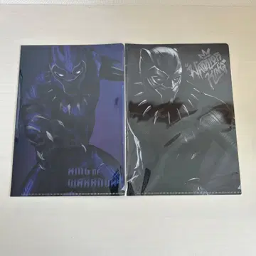 블랙팬서 미니 클리어 파일 세트