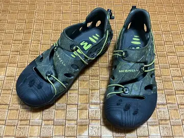 새상품급 머렐 베이퍼 수륙양용 샌들 / 26cm 우드 비브람 밑창