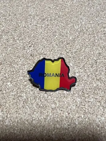오사카 만박 루마니아 핀 배지
