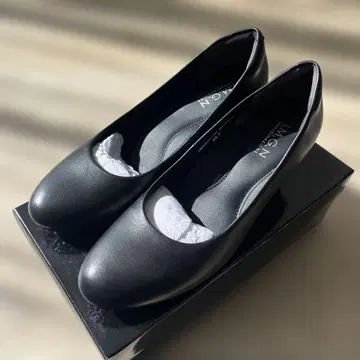 펌프스 블랙 천연 가죽