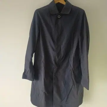 새상품급 MACKINTOSH 스텐카라 코트 네이비 M~L