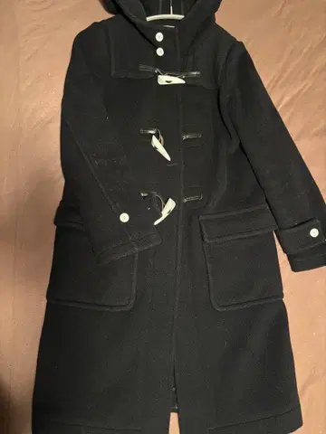 HYKE 더플 코트 블랙 사이즈 2