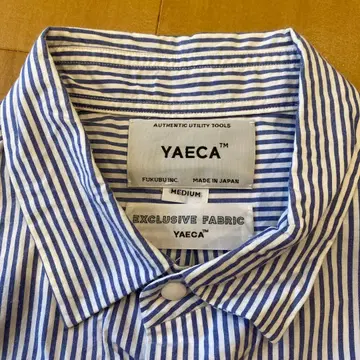 YAECA 스트라이프 긴팔 셔츠