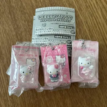 헬로키티 패키지 미니어처 컬렉션 3개 세트