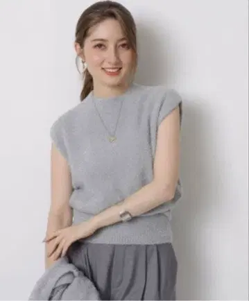 [ 새상품급 ] Apuweiser-riche 반짝이 가디건 앙상블