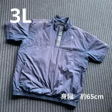 르꼬끄 스포르티브 충전솜 반팔 자켓 3L 네이비