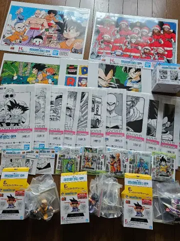 드래곤볼 40주년 제일복권 D상 E상 F상 G상 H상 I상 세트