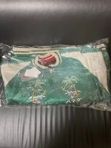 사이즈 M SAPEur 하마다 마코토 아마점 그린 & 크림슨 리버서블