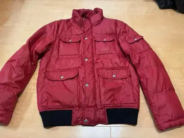 JUNMEN 빨간색 남성용 다운 자켓 L 사이즈