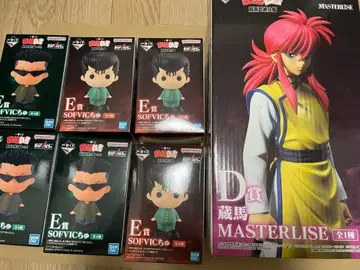 제일복권 유유백서 D상 쿠라마 SOFVIC 츄 세트