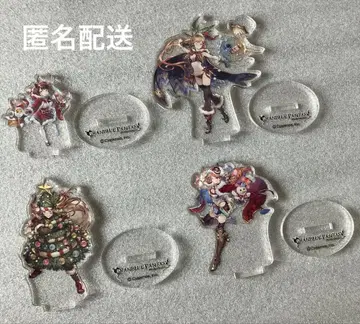 그랑블루 판타지 페스티벌 2019 크리스마스 캐릭터 아크릴 스탠드 세트