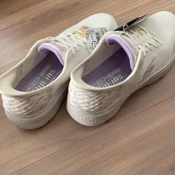 익명 배송 SKECHERS GO WALK FLEX-EVA 화이트/라벤더