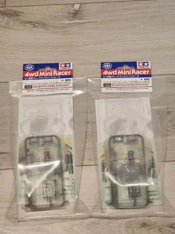 타미야 위닝 버드 포뮬러 클리어 바디 세트 (폴리카) 2개 세트