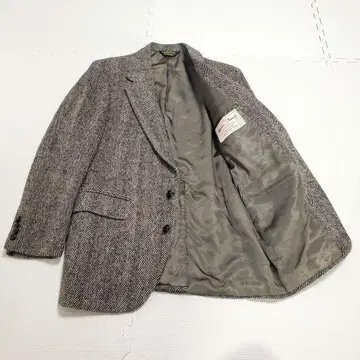 해리스 트위드 테일러드 자켓 남성용 트위드