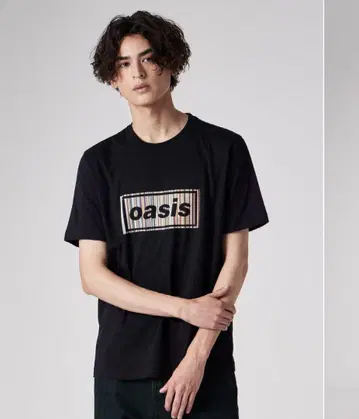Paul Smith x Oasis 시그니처 스트라이프 로고 T셔츠 XL