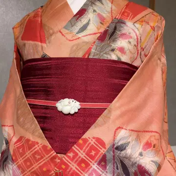 명선 이중 기모노 앤티크 기모노