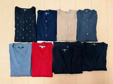 유니클로 메리노울 가디건 외 8점 일괄 UNIQLO