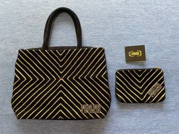 FEILER 페이러 핸드백 블랙 밴딩백과 파우치