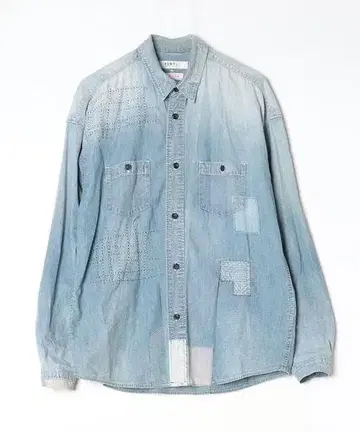 FDMTL DENIM SHIRT 3YR WASH 3(L) INDIGO