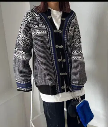 JEANASIS 티롤 니트 가디건