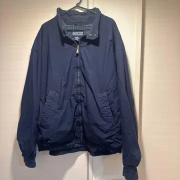 Lands' End 네이비 점퍼 L 구제 의류 빈티지