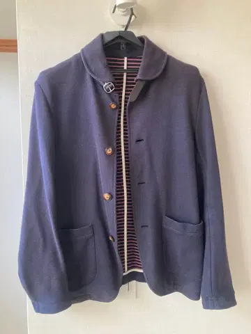 URBAN RESEARCH DOORS 코튼 자켓 네이비