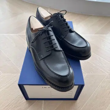 J.M. 웨스턴 블랙 드레스 슈즈