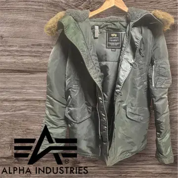 ALPHA INDUSTRIES 올리브 그린 자켓