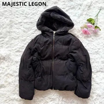 마제스틱 레곤 후드 퍼 에코 다운 자켓 [ M ] 블랙 아우터