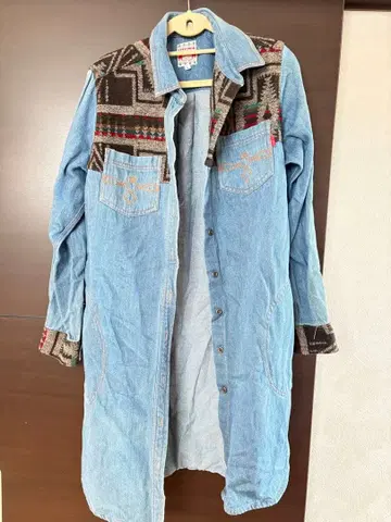 TITICACA 데님 롱 셔츠 L
