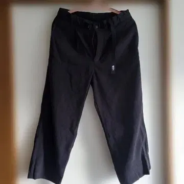 THE NORTH FACE 블랙 와이드 팬츠 코듀로이 팬츠 끈 포함 M