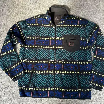 레어 모델 퀵실버 90s 플리스 자켓