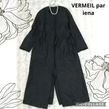 VERMEIL par iena 노카라 리버 코트 롱 기장