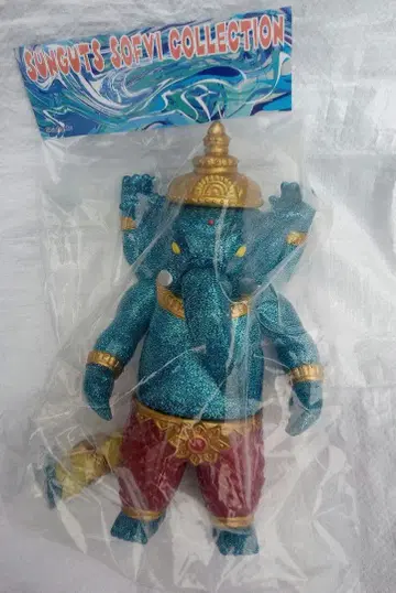 만자데 마켓 산갓츠 본점 가네샤 블루 라메 만자데 마켓