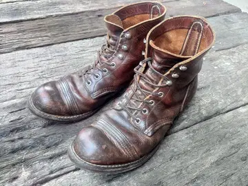 레드윙 아이언레인저 가죽 워크 부츠