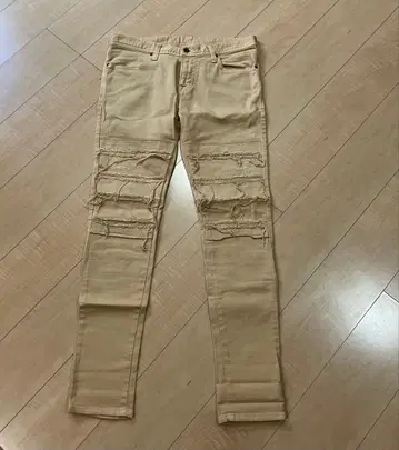 Bagarch 바가치 스키니 청바지 데미지 가공