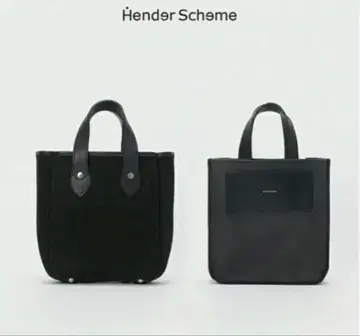 Hender Scheme 블랙 토트백