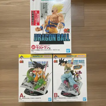 제일복권 드래곤볼 40주년 A상, B상, 라스트 원상 피규어