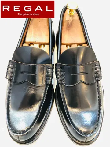 컨디션 최상 정가 30,800엔! 리갈 REGAL 코인 로퍼 25EE