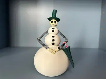 나이트메어 잭 눈사람 피규어