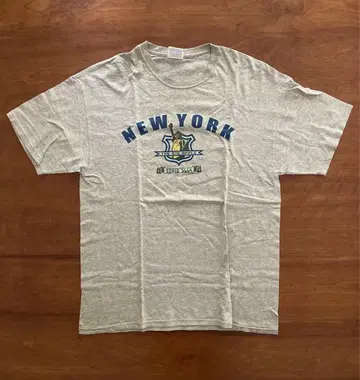 구제 의류 00s Hanes 헤비 웨이트 T셔츠 뉴욕 L