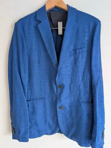 [레어] 나노 유니버스 린넨 자켓 네이비 M