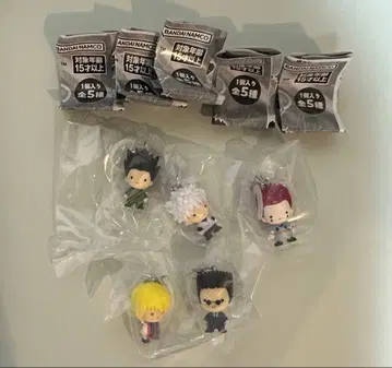 HUNTER x HUNTER 메지루시 액세서리 전 5종 컴플리트 세트