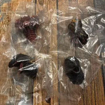 제일복권 고질라 몬스터 헤드 마그넷 4종 컴플리트